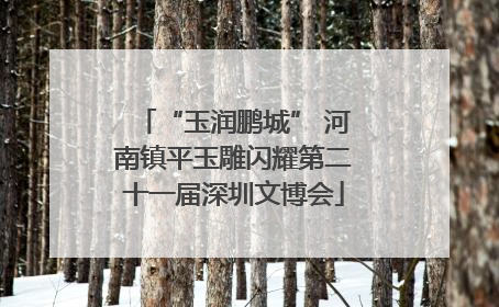 “玉润鹏城” 河南镇平玉雕闪耀第二十一届深圳文博会