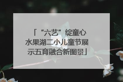 “六艺”绽童心 水果湖二小儿童节展示五育融合新图景