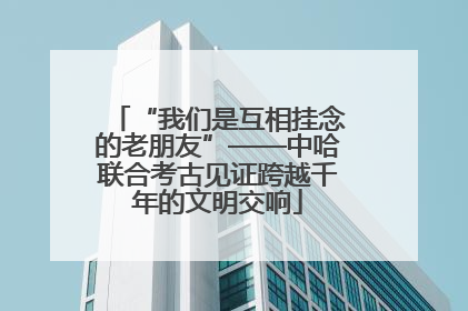 “我们是互相挂念的老朋友”——中哈联合考古见证跨越千年的文明交响