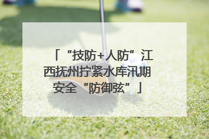 “技防+人防”江西抚州拧紧水库汛期安全“防御弦”