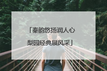 秦韵悠扬润人心 梨园经典展风采