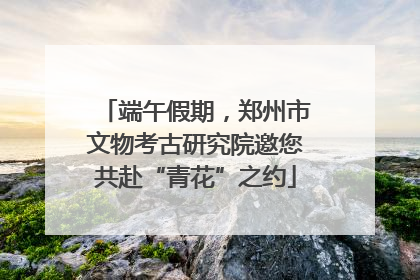 端午假期，郑州市文物考古研究院邀您共赴“青花”之约