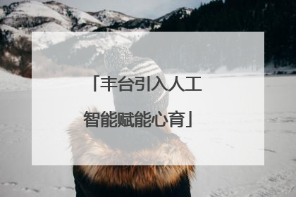 丰台引入人工智能赋能心育
