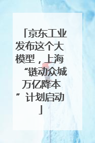 京东工业发布这个大模型，上海“链动众城 万亿降本”计划启动