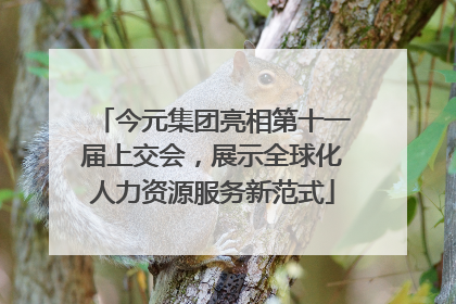 今元集团亮相第十一届上交会，展示全球化人力资源服务新范式