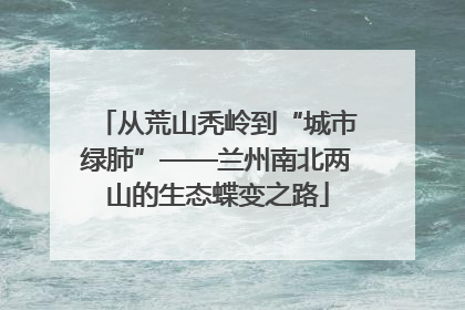 从荒山秃岭到“城市绿肺”——兰州南北两山的生态蝶变之路