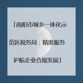 南阳市城乡一体化示范区税务局：精准服务护航企业合规发展