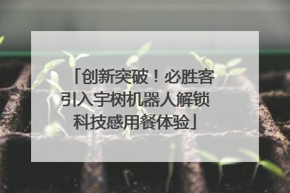 创新突破！必胜客引入宇树机器人解锁科技感用餐体验