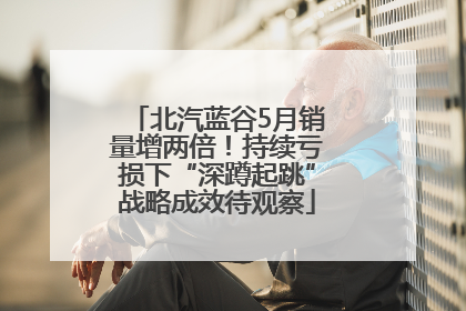 北汽蓝谷5月销量增两倍！持续亏损下“深蹲起跳”战略成效待观察