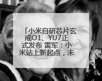 小米自研芯片玄戒O1、YU7正式发布 雷军：小米站上新起点，未来五年研发翻倍再投2000亿元