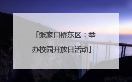 张家口桥东区：举办校园开放日活动