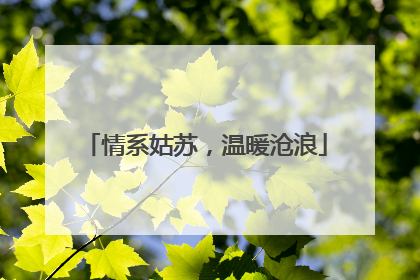情系姑苏，温暖沧浪