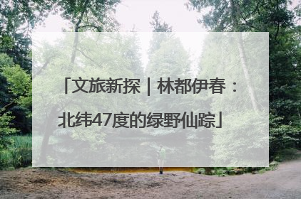 文旅新探｜林都伊春：北纬47度的绿野仙踪