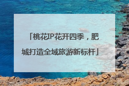 桃花IP花开四季，肥城打造全域旅游新标杆