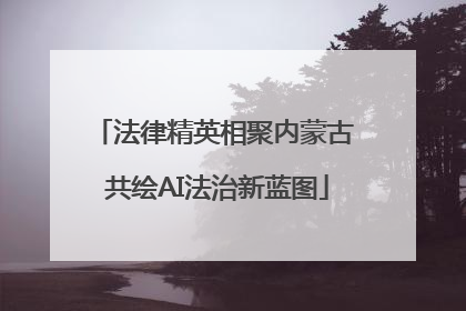 法律精英相聚内蒙古 共绘AI法治新蓝图