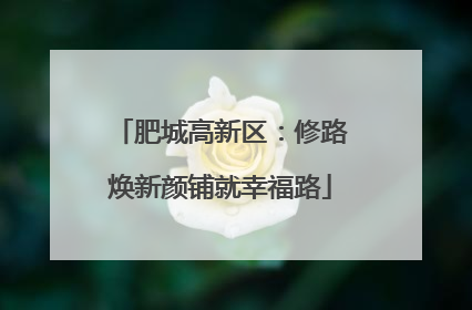 肥城高新区：修路焕新颜铺就幸福路