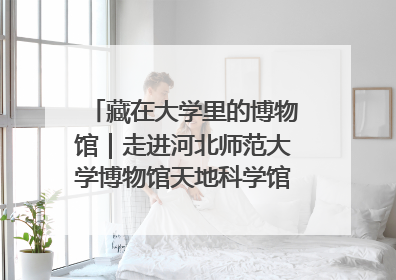 藏在大学里的博物馆｜走进河北师范大学博物馆天地科学馆：在校园里赴一场“宇宙之约”