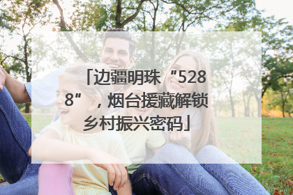 边疆明珠“5288”，烟台援藏解锁乡村振兴密码