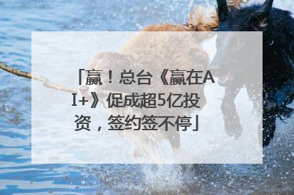 赢！总台《赢在AI+》促成超5亿投资，签约签不停