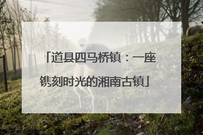 道县四马桥镇：一座镌刻时光的湘南古镇