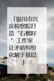 银川市兴庆检察院打造“石榴籽”工作室 让矛盾纠纷化解于基层
