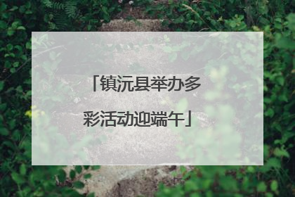 镇沅县举办多彩活动迎端午