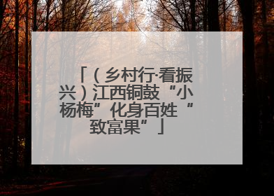 （乡村行·看振兴）江西铜鼓“小杨梅”化身百姓“致富果”
