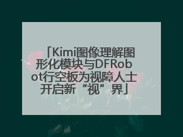 Kimi图像理解图形化模块与DFRobot行空板为视障人士开启新“视”界